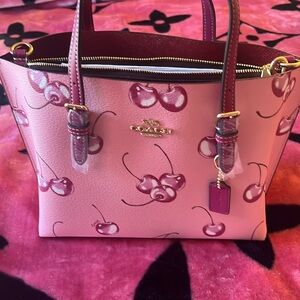 Coach cherry bag 🍒